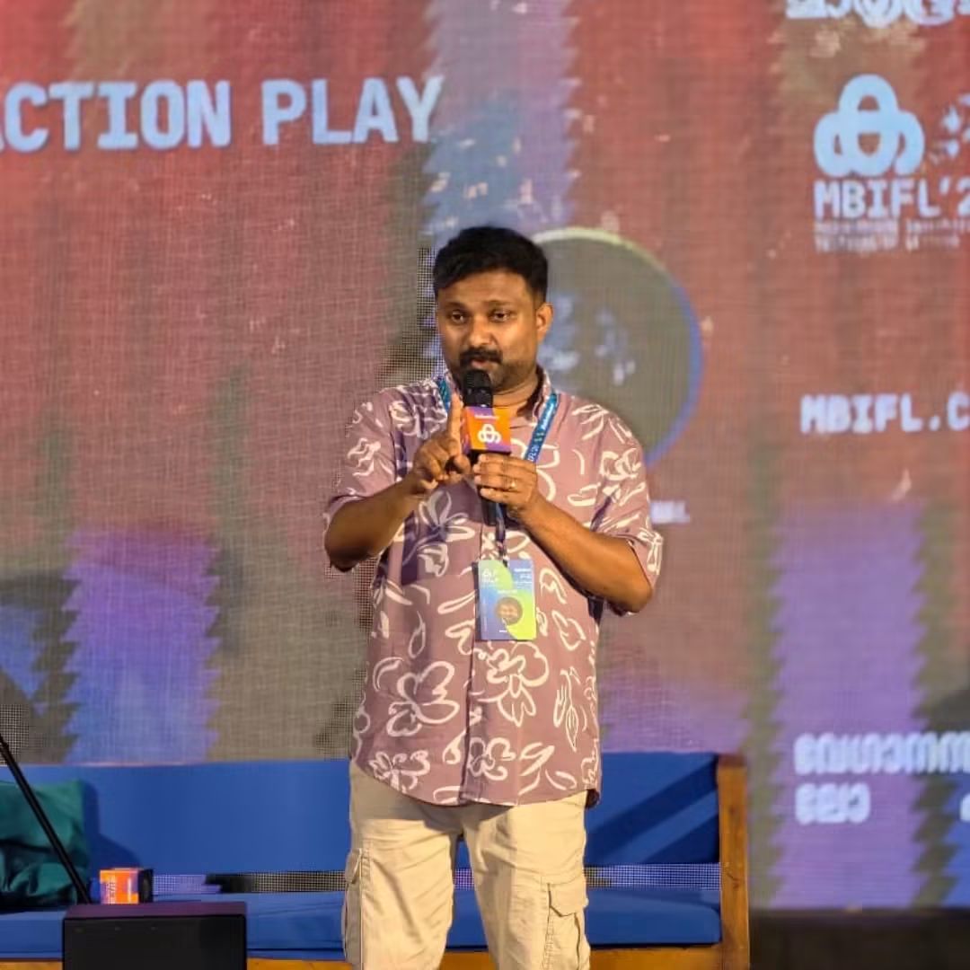 Praveen Kottakkal facilitating a session